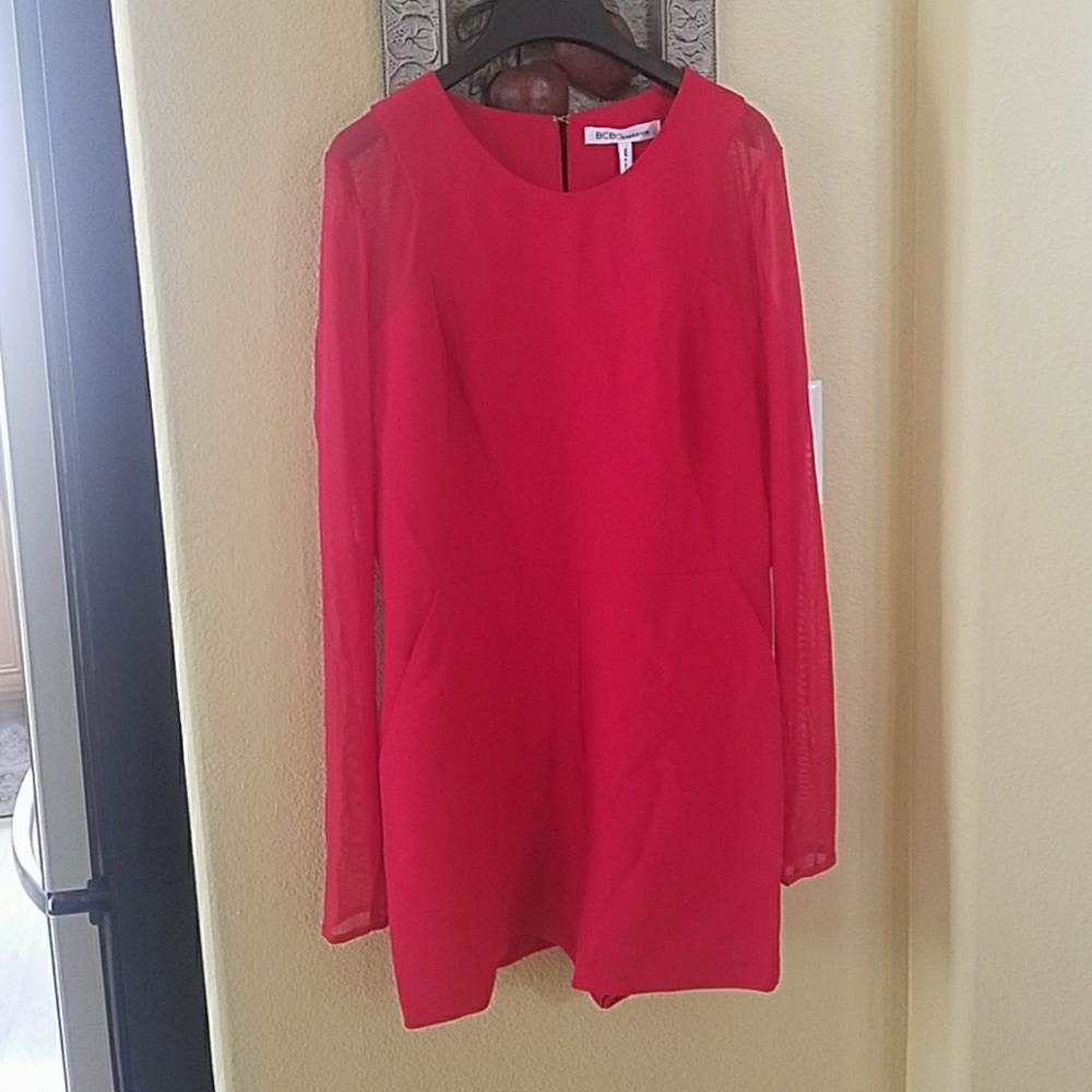Red Bcbg generation romper